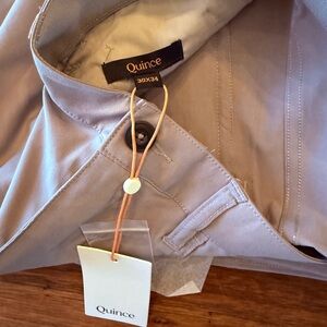 Quince Men’s Organic Cotton Coolmax Chino / Gravel / 30X34